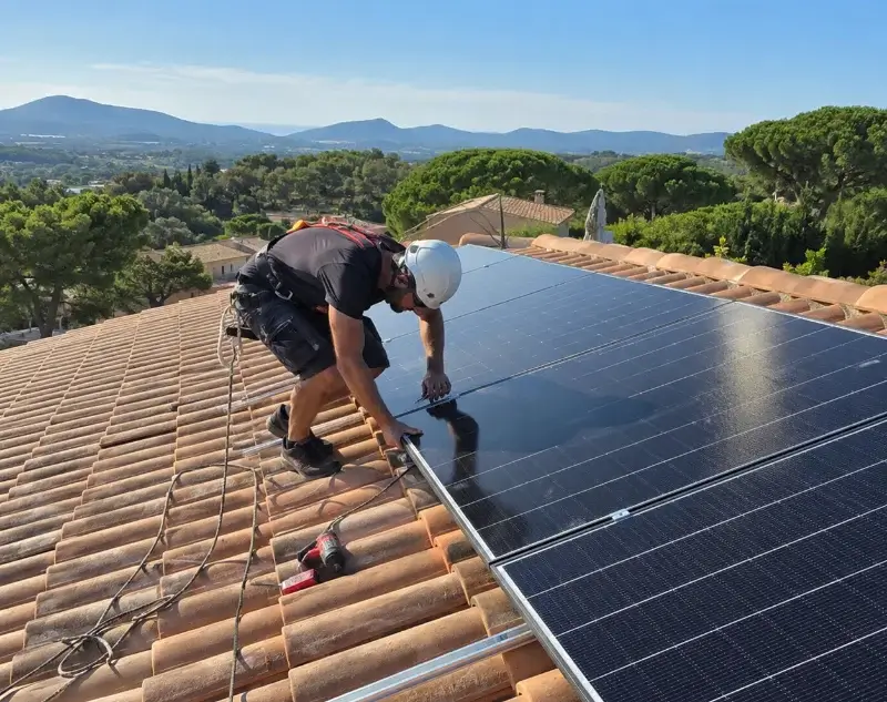 Installateur panneaux solaires Belleville-en-Beaujolais — pose photovoltaïque sur toiture