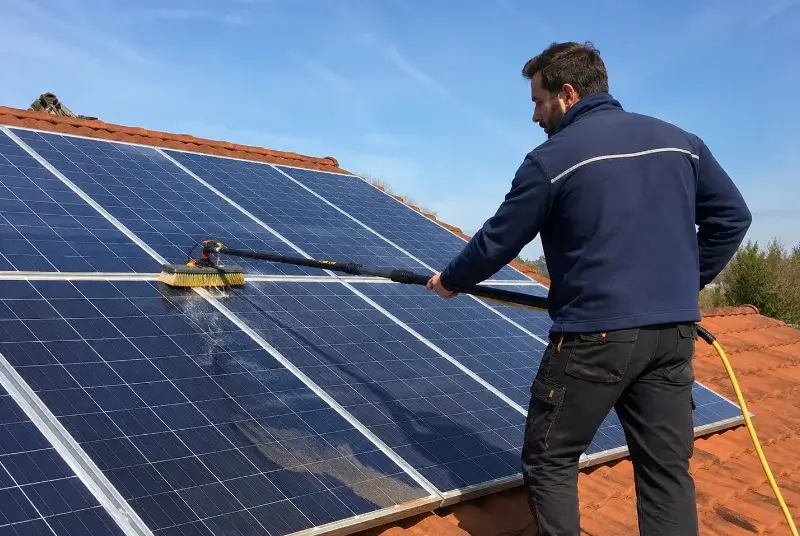 Nettoyage et entretien de panneaux solaires à Belleville-en-Beaujolais